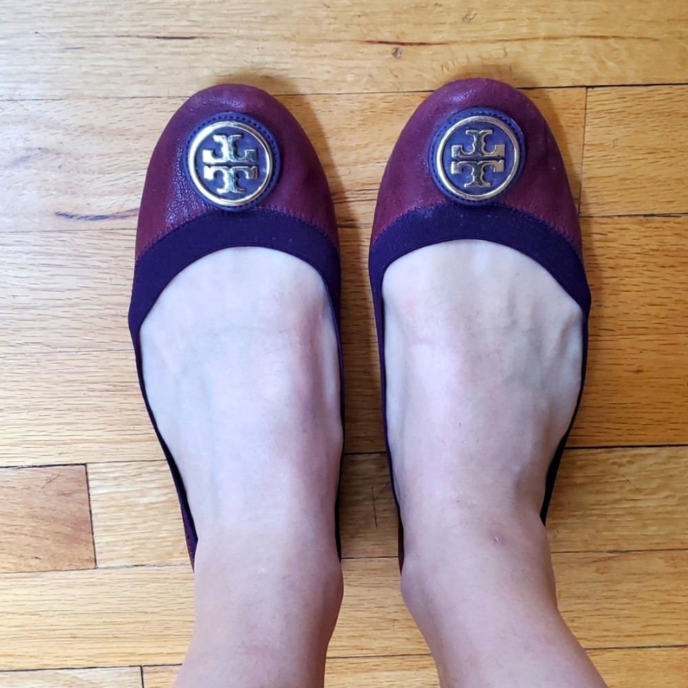 Tory Burch Caroline 2 Shiny Madras